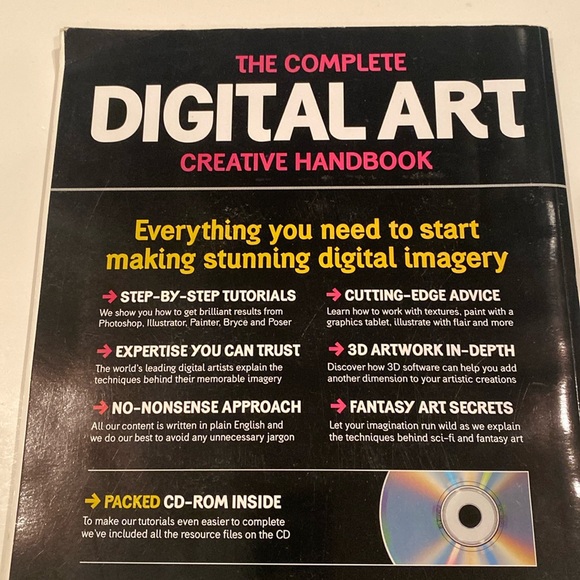NWT “The Complete Digital Art Creative Handbook,” with CD - Picture 3 of 3
